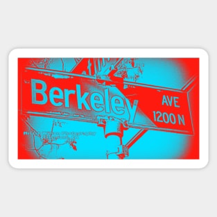 Berkeley Avenue, FRUIT PUNCH, Claremont, California by Mistah Wilson Sticker